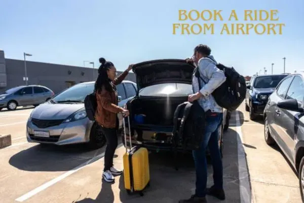 book a ride from airport